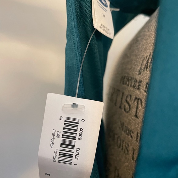 Old Navy sleeveless mini dress dark turquoise color size M - Picture 7 of 7